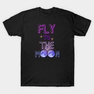 Fly Me To The Moon by kuh T-Shirt